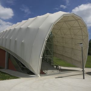 exterior of the pvc cover